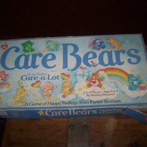 Vintage 1983 Parker Brothers Care Bears On The Path to Care-A-Lot Board Game